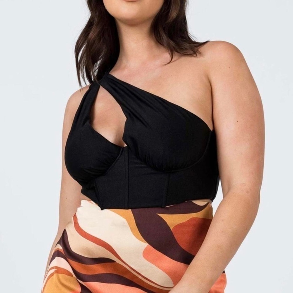 PRINCESS POLLY Shania Top Black